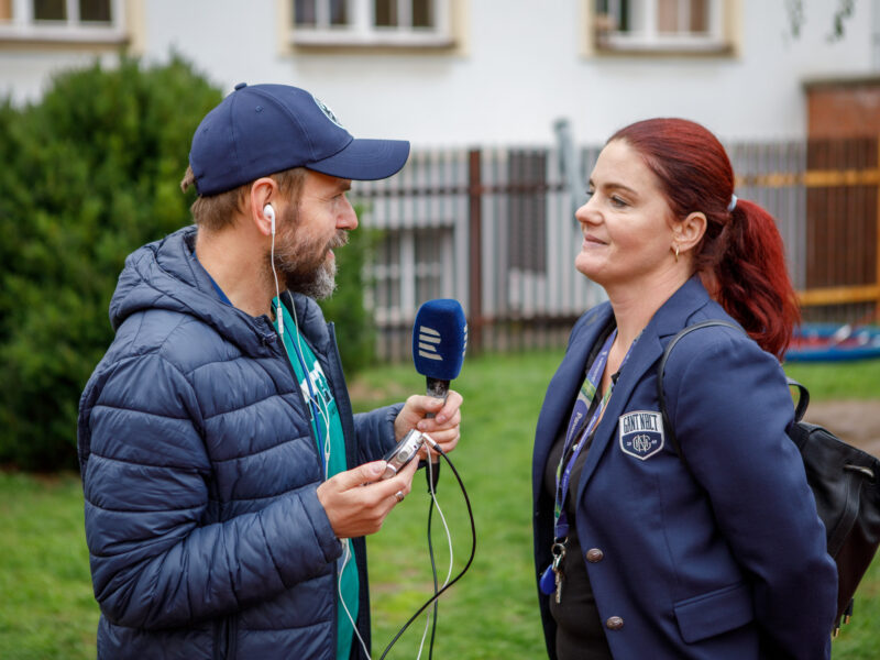 Rozhovor Českého rozhlasu s koordinátorkou přípravy zelené střechy